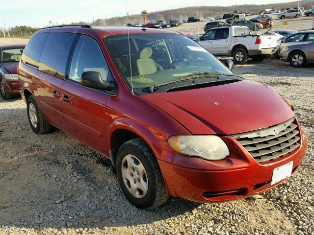 2A4GP44R46R637699 - 2006 CHRYSLER TOWN & COU MAROON photo 1