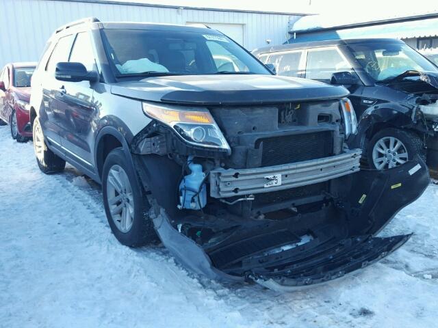 1FMHK8D84BGA32886 - 2011 FORD EXPLORER X GRAY photo 1