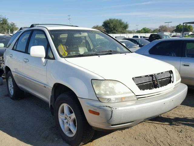 JTJGF10U920136942 - 2002 LEXUS RX 300 WHITE photo 1