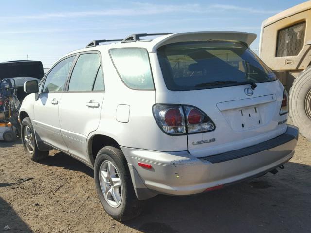 JTJGF10U920136942 - 2002 LEXUS RX 300 WHITE photo 3