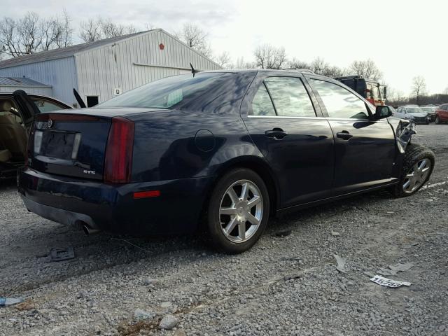 1G6DW677970175561 - 2007 CADILLAC STS BLUE photo 4