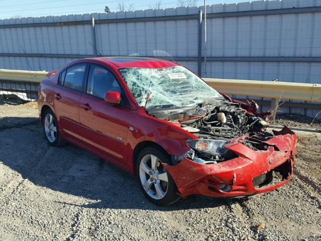 JM1BK123751260879 - 2005 MAZDA 3 S RED photo 1