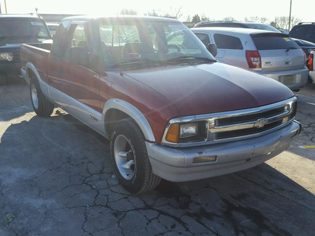 1GCCS19W5R8145599 - 1994 CHEVROLET S TRUCK S1 MAROON photo 1