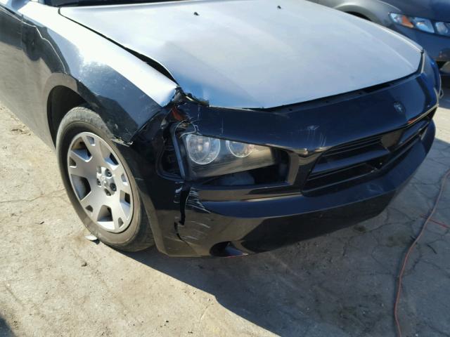 2B3KA43G56H491337 - 2006 DODGE CHARGER SE TWO TONE photo 9