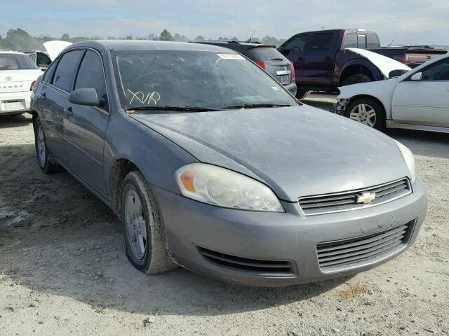 2G1WT58N179287050 - 2007 CHEVROLET IMPALA LT GRAY photo 1