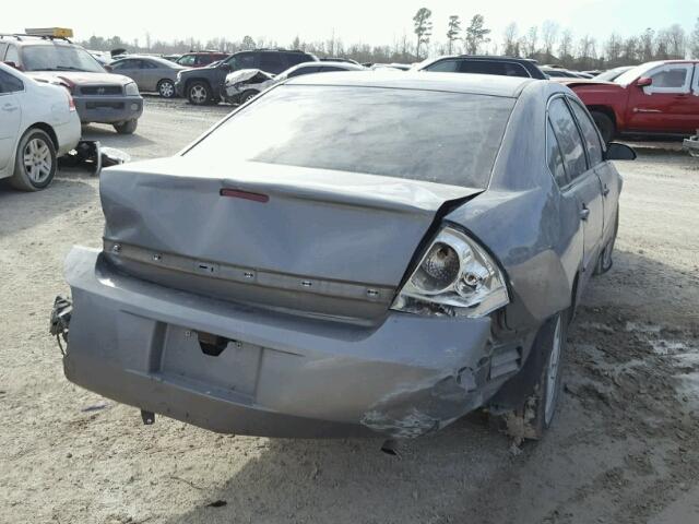 2G1WT58N179287050 - 2007 CHEVROLET IMPALA LT GRAY photo 4