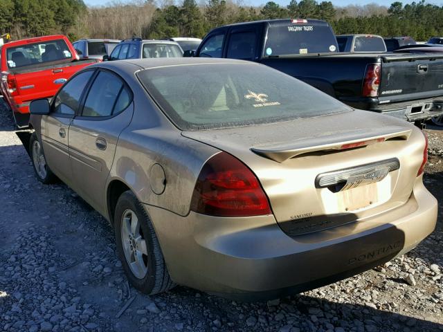 2G2WP522051258634 - 2005 PONTIAC GRAND PRIX GOLD photo 3