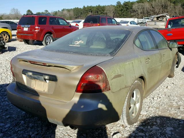 2G2WP522051258634 - 2005 PONTIAC GRAND PRIX GOLD photo 4