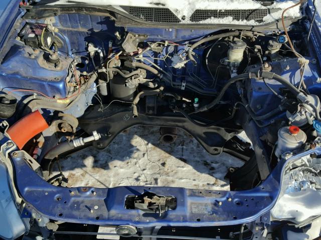 1HGEM1156YL126062 - 2000 HONDA CIVIC SI BLUE photo 7