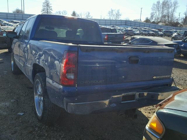 2GCEC19V431336552 - 2003 CHEVROLET SILVERADO BLUE photo 3