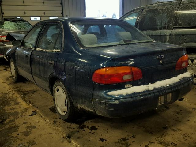 1Y1SK52872Z412090 - 2002 CHEVROLET GEO PRIZM BLUE photo 3