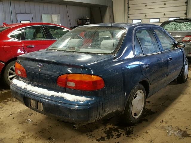 1Y1SK52872Z412090 - 2002 CHEVROLET GEO PRIZM 蓝色 照片 4