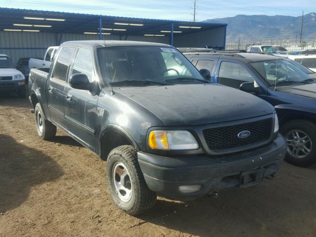 1FTRW08L03KB15811 - 2003 FORD F150 SUPER BLACK photo 1