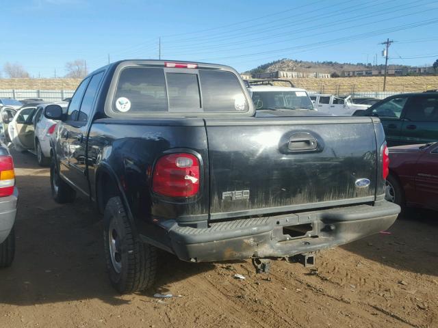 1FTRW08L03KB15811 - 2003 FORD F150 SUPER BLACK photo 3