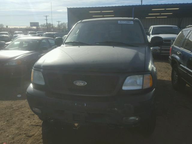 1FTRW08L03KB15811 - 2003 FORD F150 SUPER BLACK photo 9