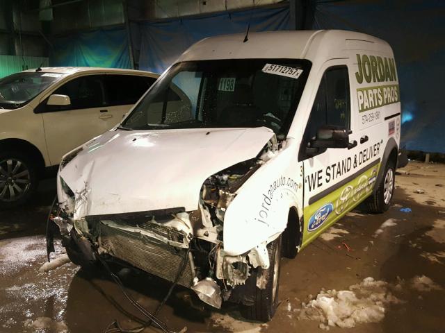 NM0LS7CNXBT054749 - 2011 FORD TRANSIT CO WHITE photo 2