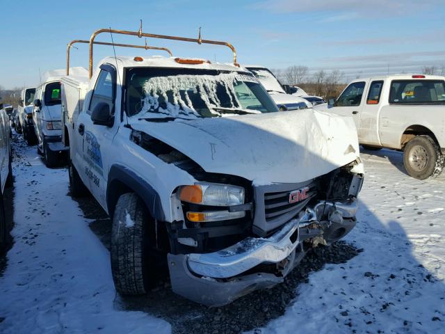 1GDHC24UX3E232238 - 2003 GMC SIERRA C25 WHITE photo 1