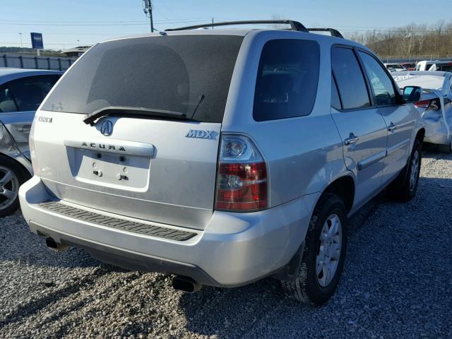 2HNYD18656H537564 - 2006 ACURA MDX TOURIN SILVER photo 4