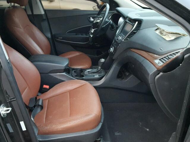 5XYZW3LA3DG046031 - 2013 HYUNDAI SANTA FE S BLACK photo 5