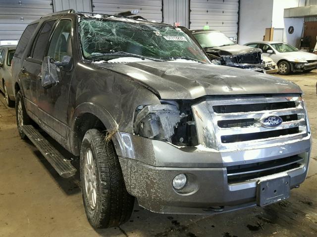 1FMJU2A56EEF20031 - 2014 FORD EXPEDITION GRAY photo 1