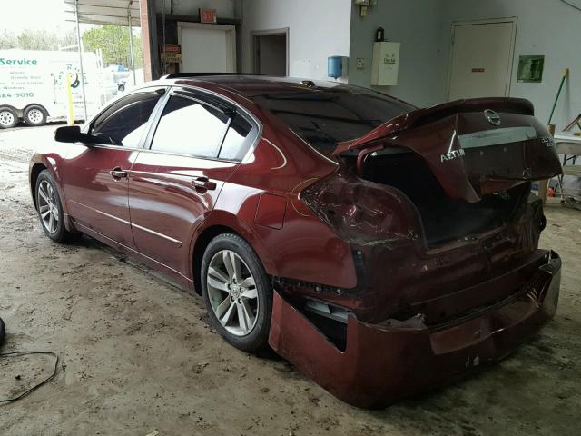 1N4BL2AP2AN446247 - 2010 NISSAN ALTIMA SR MAROON photo 3