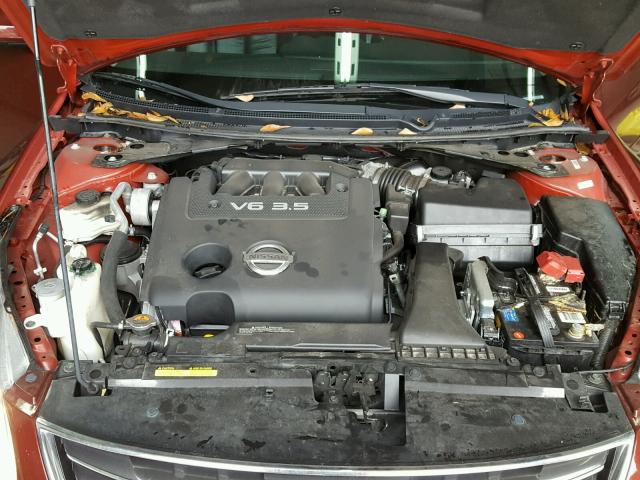 1N4BL2AP2AN446247 - 2010 NISSAN ALTIMA SR MAROON photo 7