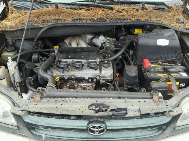 4T3ZF13C9YU211819 - 2000 TOYOTA SIENNA LE GREEN photo 7