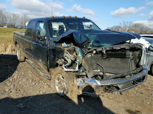 1FT7W2B64BEA89944 - 2011 FORD F250 SUPER GREEN photo 1