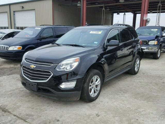 2GNALCEK9G6296801 - 2016 CHEVROLET EQUINOX LT BLACK photo 2