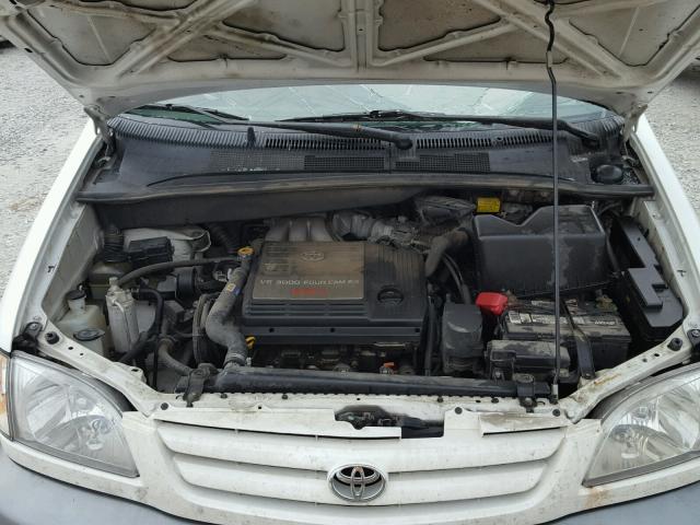 4T3ZF13C23U534098 - 2003 TOYOTA SIENNA LE WHITE photo 7