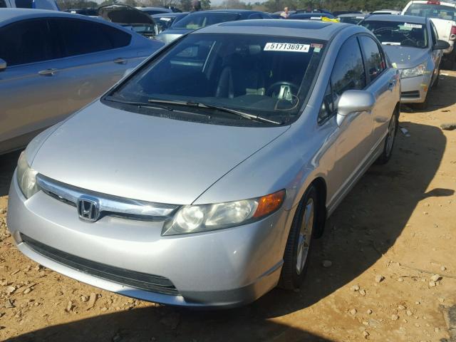 1HGFA16948L093877 - 2008 HONDA CIVIC EXL Argent photo 2