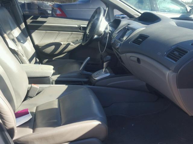1HGFA16948L093877 - 2008 HONDA CIVIC EXL Argent photo 5