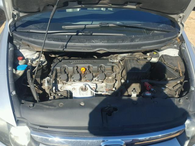 1HGFA16948L093877 - 2008 HONDA CIVIC EXL Argent photo 7