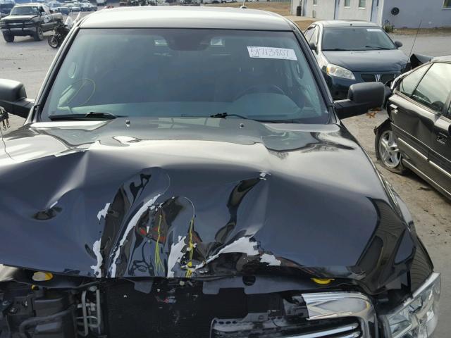 1C6RR7LT8FS711977 - 2015 RAM 1500 SLT შავი ფოტო 7