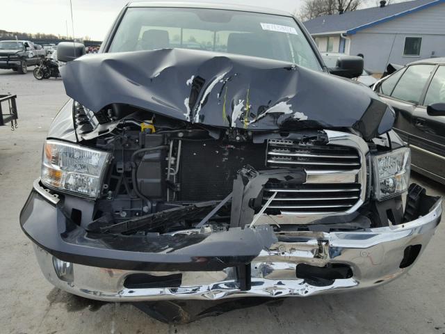 1C6RR7LT8FS711977 - 2015 RAM 1500 SLT BLACK photo 9