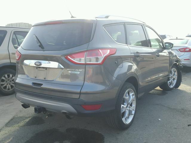 1FMCU0J93EUB48007 - 2014 FORD ESCAPE TIT CHARCOAL photo 4