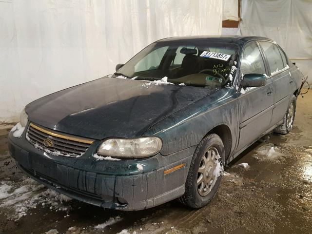 1G1NE52J3X6100989 - 1999 CHEVROLET MALIBU LS 绿色 照片 2