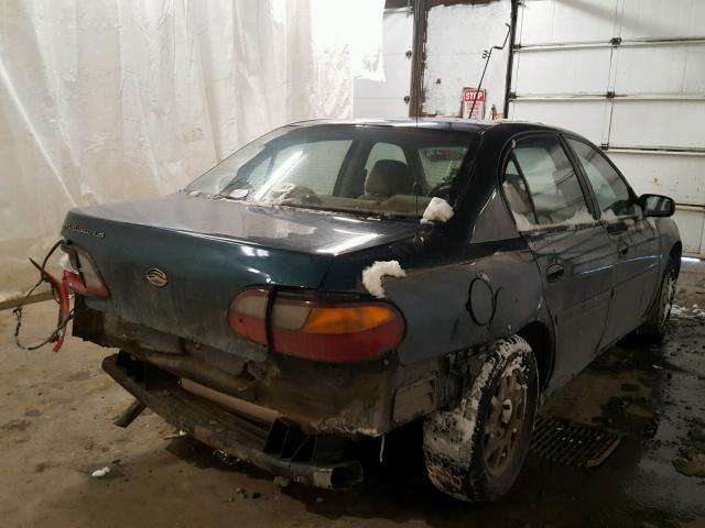 1G1NE52J3X6100989 - 1999 CHEVROLET MALIBU LS 绿色 照片 4