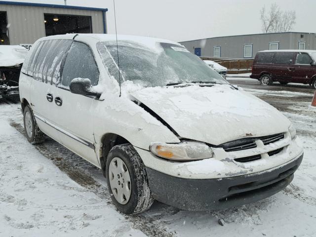 2B4GP25G2YR712830 - 2000 DODGE CARAVAN WHITE photo 1