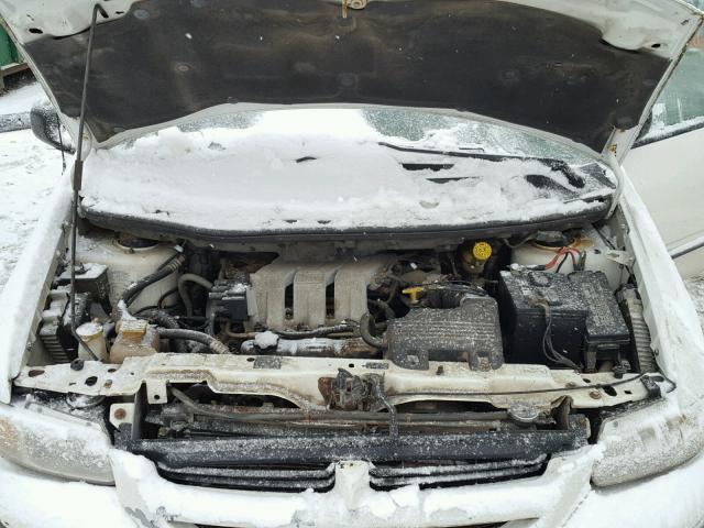 2B4GP25G2YR712830 - 2000 DODGE CARAVAN WHITE photo 7