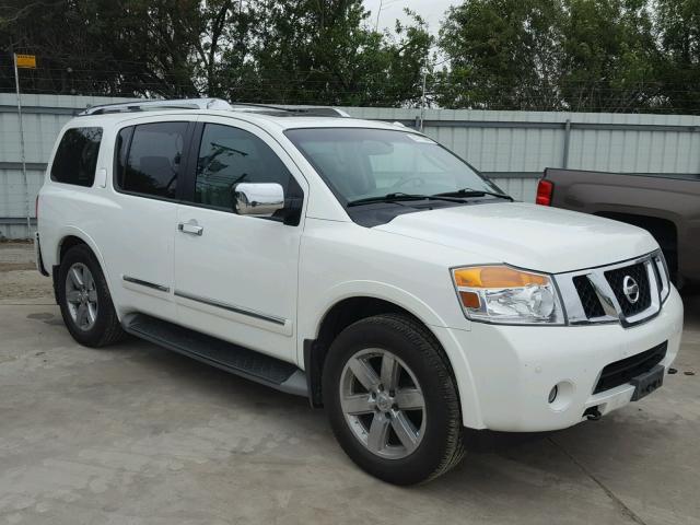 5N1BA0NF1AN607964 - 2010 NISSAN ARMADA PLA WHITE photo 1