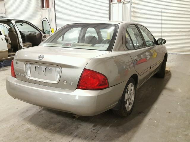 3N1CB51D16L570223 - 2006 NISSAN SENTRA 1.8 TAN photo 4