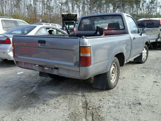 4TARN81A2PZ082278 - 1993 TOYOTA PICKUP 1/2 GRAY photo 4