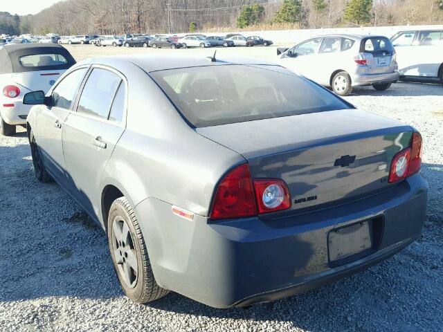 1G1ZG57B584303554 - 2008 CHEVROLET MALIBU LS GRAY photo 3