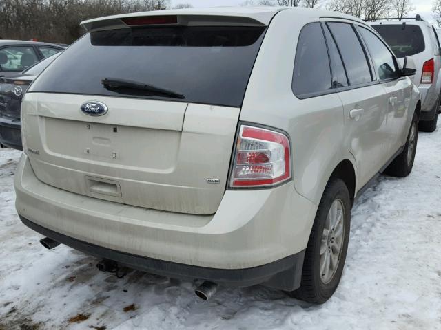 2FMDK48C97BB63770 - 2007 FORD EDGE SEL WHITE photo 4