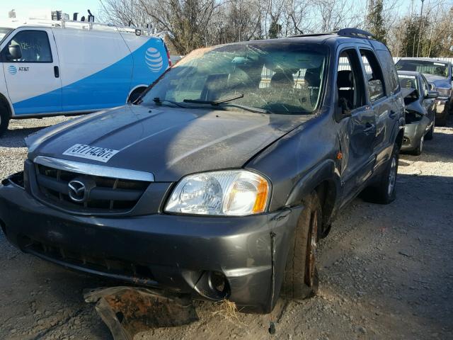 4F2CZ06113KM19020 - 2003 MAZDA TRIBUTE ES GRAY photo 2