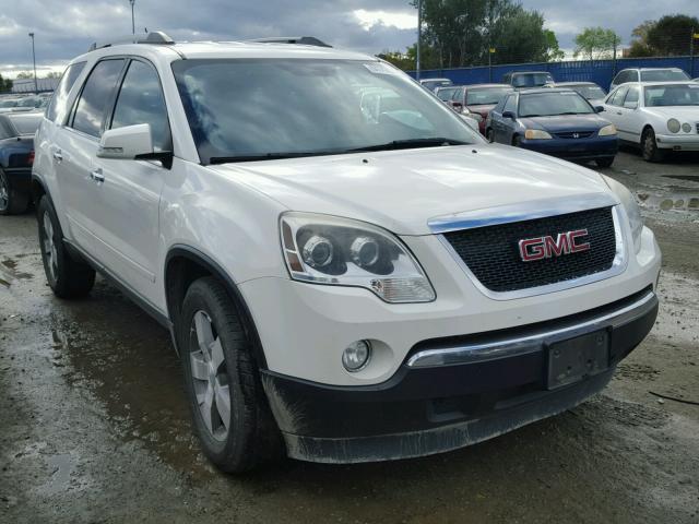 1GKKRRED5BJ252410 - 2011 GMC ACADIA SLT WHITE photo 1