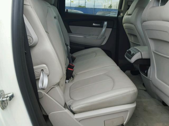 1GKKRRED5BJ252410 - 2011 GMC ACADIA SLT თეთრი ფოტო 6