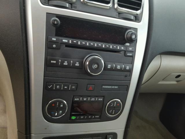 1GKKRRED5BJ252410 - 2011 GMC ACADIA SLT თეთრი ფოტო 9