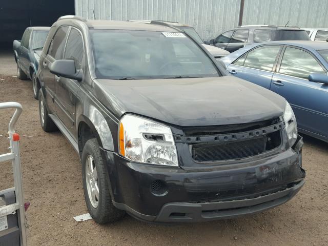 2CNDL13F186031724 - 2008 CHEVROLET EQUINOX LS BLACK photo 1